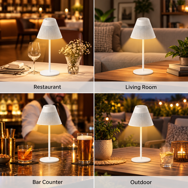 Honeywell HWT-M1 Cordless RGB Table Lamp – Touch Control – NEW in Indoor Lighting & Fans in Mississauga / Peel Region - Image 5