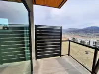 Glass and Aluminum railing fence
