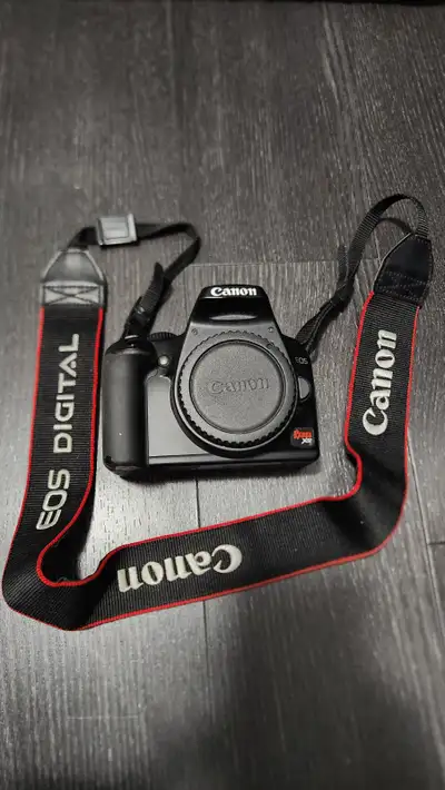 Selling my Canon Rebel XS DSLR. Comes with: Canon Rebel XS body Kit lens (standard zoom) 18-55mm Bat...