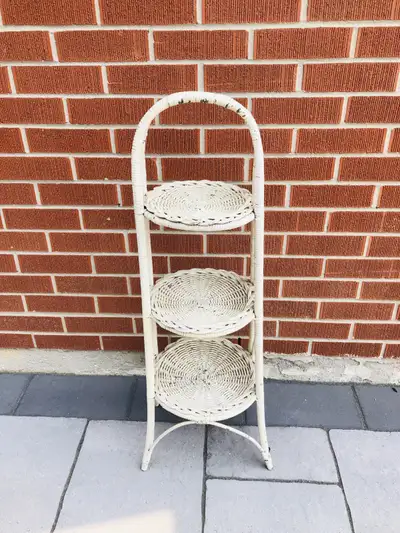 Wicker Vintage stand, View more