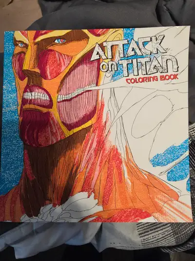 Attack on Titan - Adult Colouring Book, View more