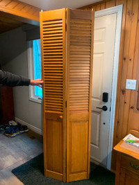 Pine interior Bifold Door