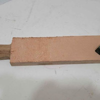 LAST ONE Leather Strop 3"x 10.5" Sharpening w/ Honing Com