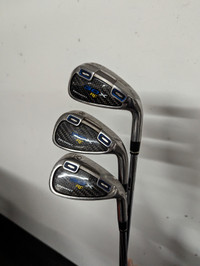 Men's golf clubs - irons + hybrid set