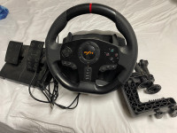 PS 4 Steering wheel and pedals 