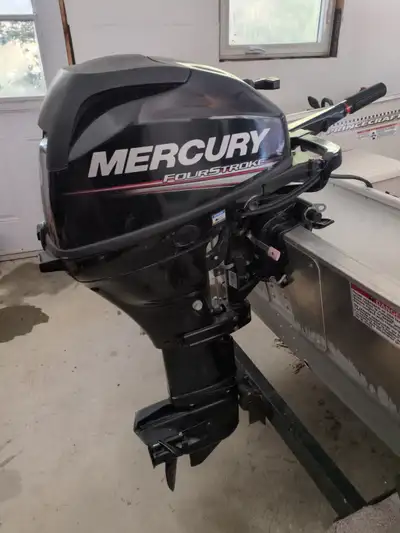 Long shaft electric start. Stored indoors, maintained.