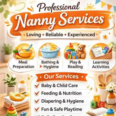babysitter available, View more