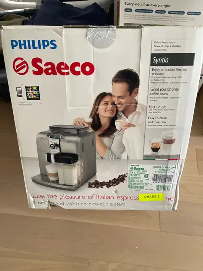 BNIB Philips Saeco espresso cappucino maker, View more