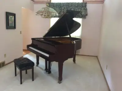 Beautiful, hand-crafted grand piano for sale, View more