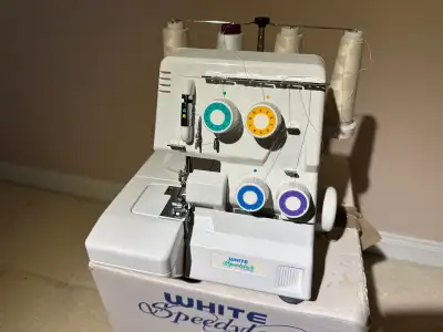 White Speedlock 1500 Serger, View more