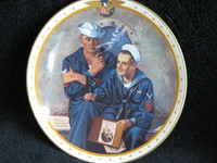 Norman Rockwell's "Reminiscing" Plate