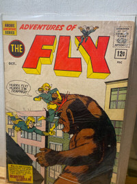 Adventures of The Fly #22 1962-Archie-Fly-Girl-VG/FN