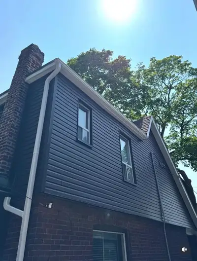 Eavestrough-siding-soffit , View more