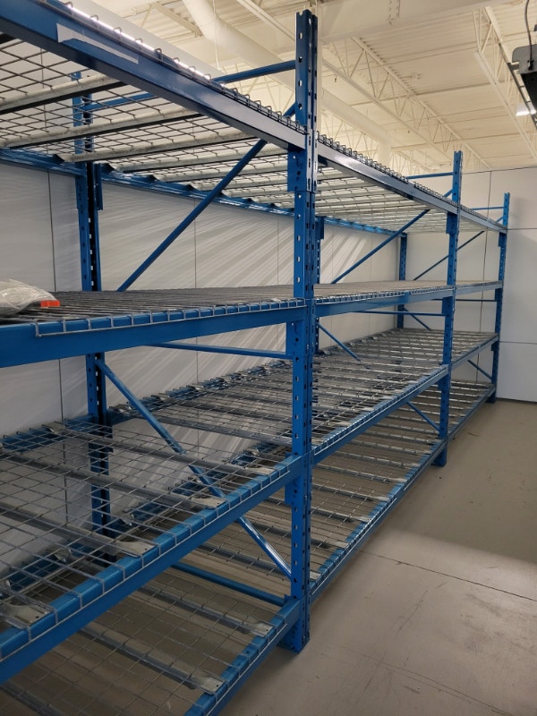 Warehouse Rack Pallet Racking Like New Rack 16' long 1000 OBO