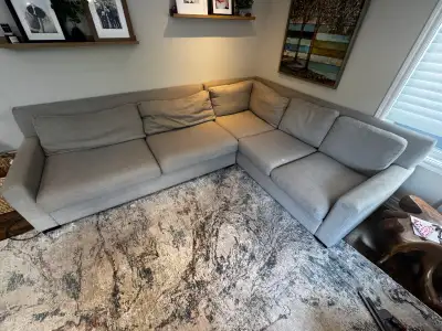 Large Sectional sofa - Greige, View more