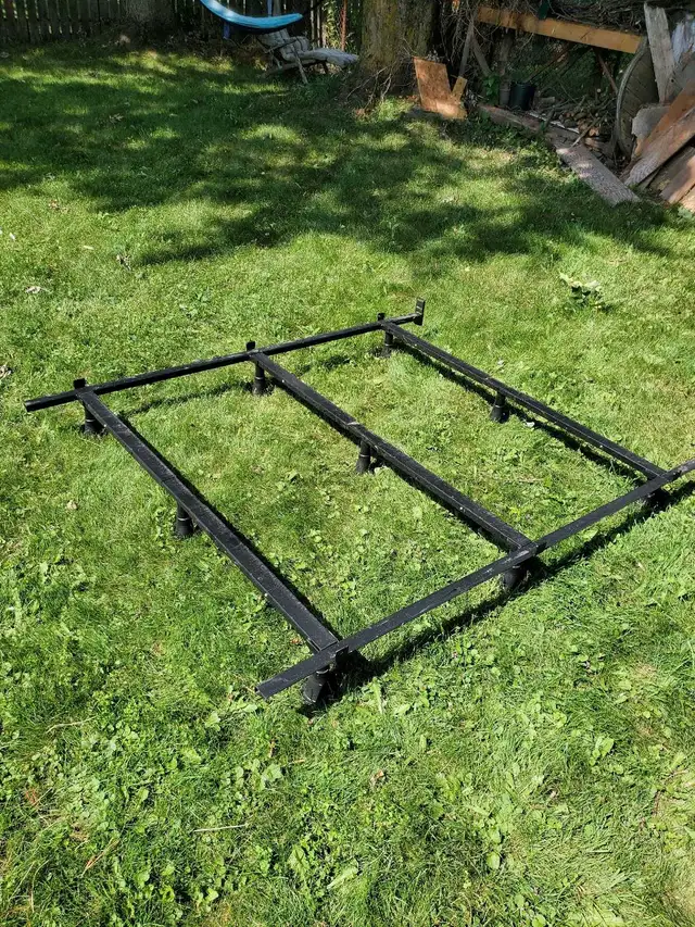 Queen Size Metal Bed Frame in Beds & Mattresses in Stratford - Image 2