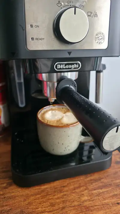 Delonghi Espresso machine, View more