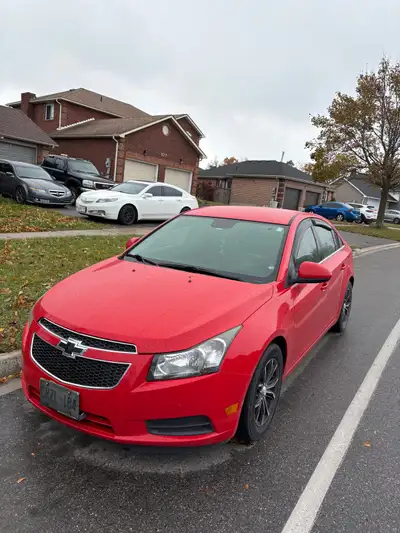 Selling a 2014 Chevrolet Cruze 1.4 LT Turbo. AS-Is. Comes with summers and winters (on rims) 2 fixed...