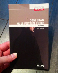 Livre "Dom Juan ou le festin de Pierre" de Molière, À VENDRE!