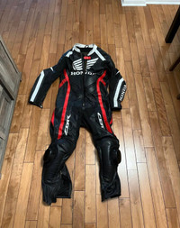 Honda CBR 1 piece track motorbike suit Large size