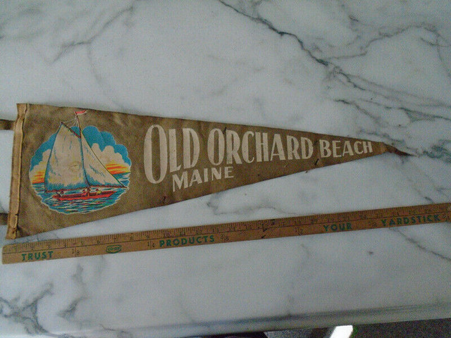 Old Orchard Beach Pennant in Arts & Collectibles in Pembroke