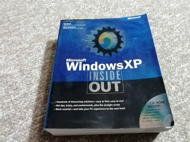 Windows XP Inside & Out book $10 in Software in Edmonton