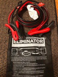 CABLES A BOOSTER - BOOSTER CABLES - NEUF -ELIMINATOR AVEC LEDS