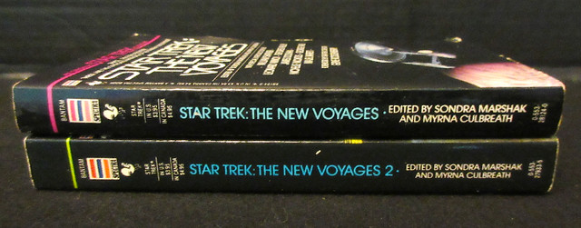 STAR TREK: The New Voyages 1 & 2 (14 Stories) 2 Bantam PB Books in Fiction in Stratford - Image 4