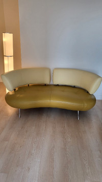 Genuine leather sofa