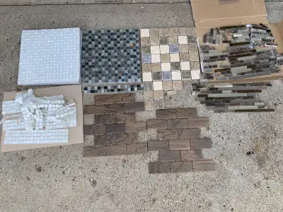 Ceramic & Stone Tile Leftovers for Project, View more