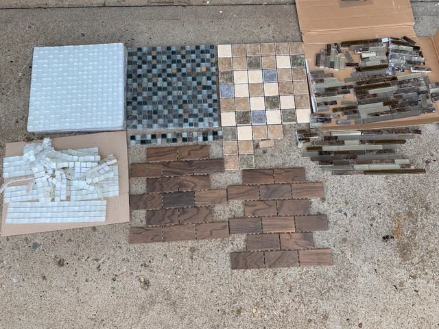 Ceramic & Stone Tile Leftovers for Project in Hobbies & Crafts in Moose Jaw
