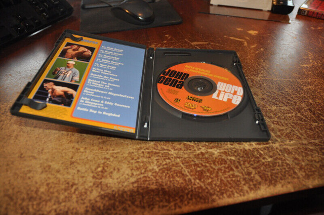 WWE John Cena Word Life DVD, 2004 WWF DVD koch vision version dans CD, DVD et Blu-ray  à Victoriaville - Image 2