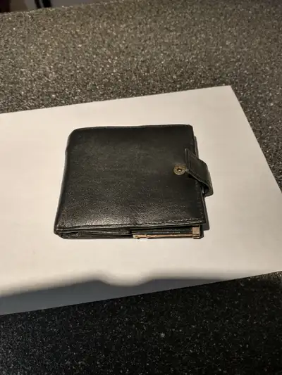 Men's leather wallet., View more