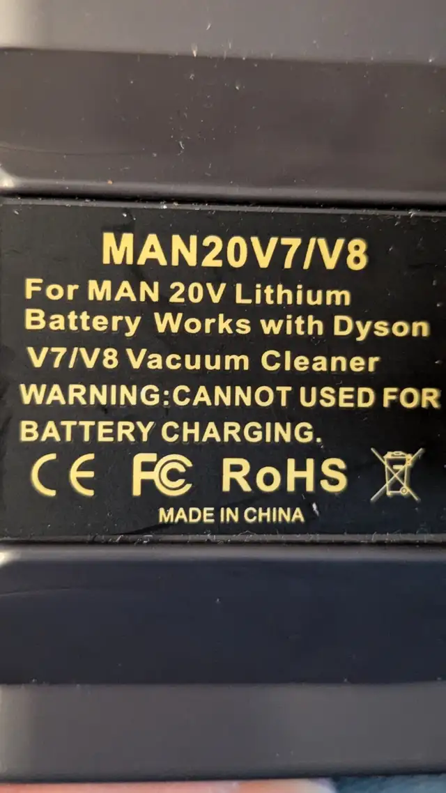 18V Ryobi , Milwaukee or 20V Craftsman Battery Adapter For DYSON in Power Tools in Oshawa / Durham Region - Image 2