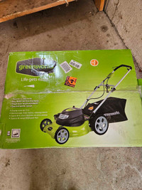 Greenworks 20" 12A Corded Lawnmower