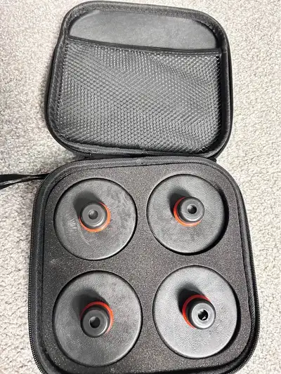 4 Pcs Non-Slip Rubber Lifting Jack Pads with a Storage Case, View more