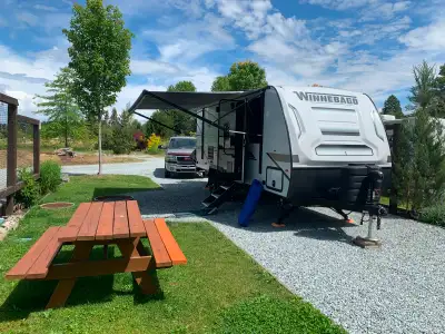 2022 Winnebago Micro Minnie bought new in 2024 still with 12 months of Structural Warranty left. Les...