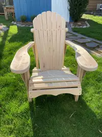 Adirondack chair and rocking chair 
