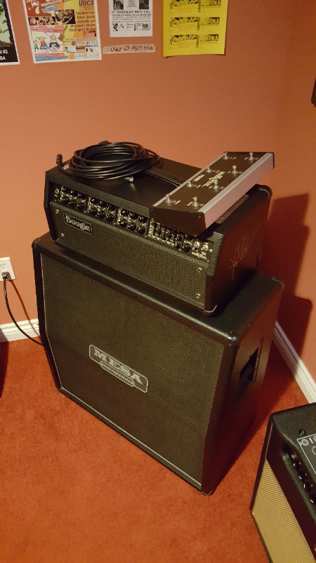 Used, guitar amp Mesa Boogie Mark V 90W and cabinet for sale  