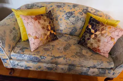 Loveseat with strong base, View more