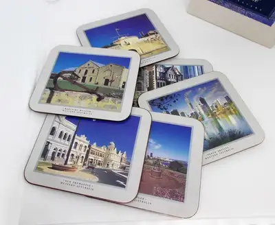 Vtg Ashdene Coasters Scenic Western Australia w/box, View more
