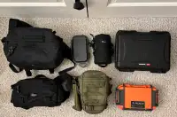 Camera Bag Lot Sale - Lowepro/Pelican/Nanuk/Tasmanian Tiger