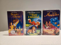 Black Diamond Disney VHS Tapes