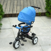 Baby Tricycle 2 In 1 Baby Stroller Kid Trike with Adjustable Can