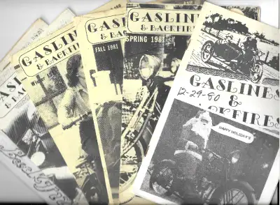 Six great looking antique motorcycle magazines / digests! These are the Winter 1980, Spring 1981, Fa...