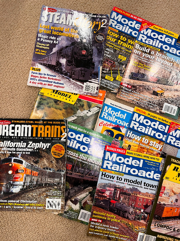 Railroad Magazines - Model Railroader + Classic Trains + in Hobbies & Crafts in North Bay - Image 2