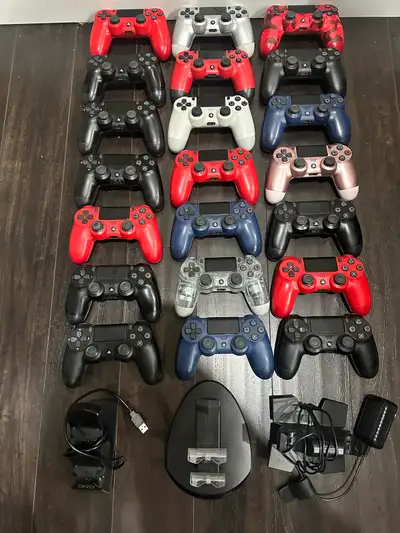 ORIGINAL LIGHTLY USED PS4 CONTROLLERS $30 EACH, View more