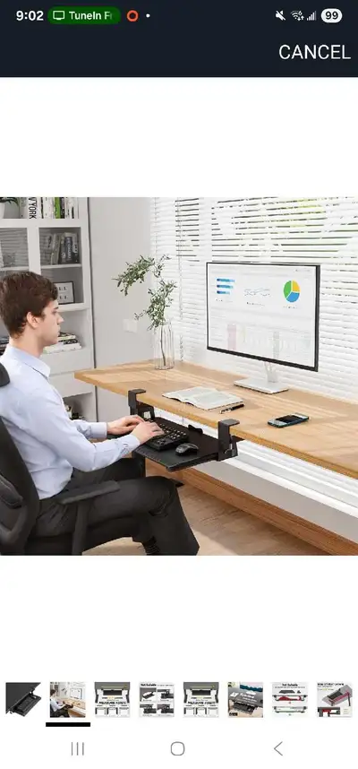 Bontec keyboard tray, View more