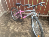 Girls jr mtn bike 24” tires