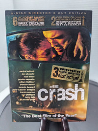 Crash DVD W/Slipcover 2 Disc Director's Cut DVD Set